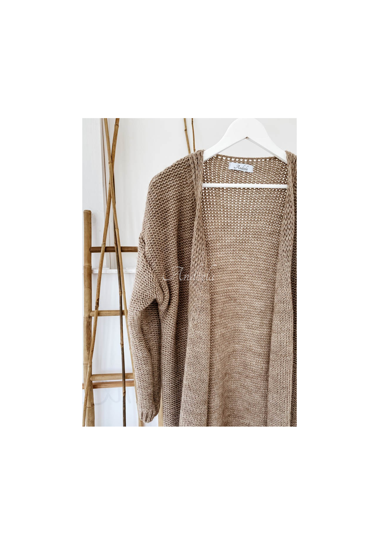 Cardigan lung din tricot Nancy