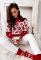 Sweter Snowball Red