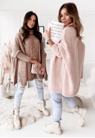 Sweter Ponczo Tarina Powder