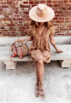 Rochie  Boho Bethy Camel