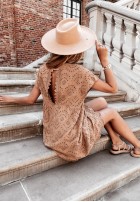 Rochie  Boho Bethy Camel