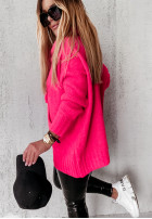 Pulover  Carra Neon Pink