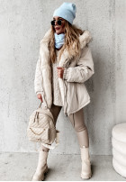 Geacă Parka Mavery Beige