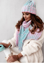 Sal Snowflake Mint&Pink