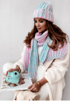 Sal Snowflake Mint&Pink