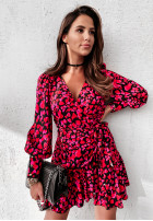 Rochie  Asla Panter Hearts Pink&Red