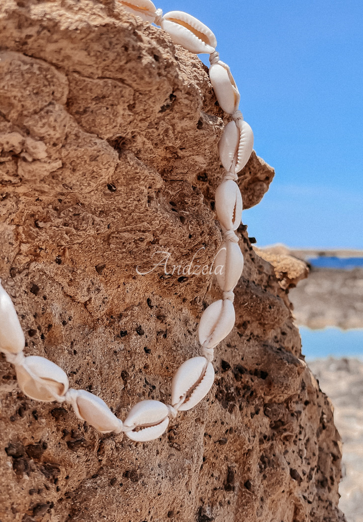 Colier choker cu scoici Seashell