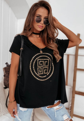 Tricou oversize Detroit cu inserție
