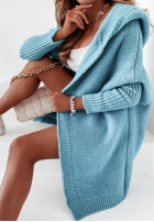 Sweter Kardigan Montevista Baby Blue
