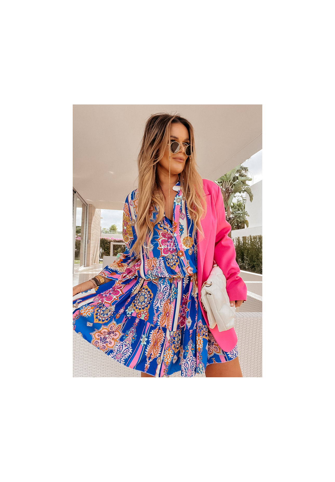 Rochie Magnala Sierra cu imprimeu