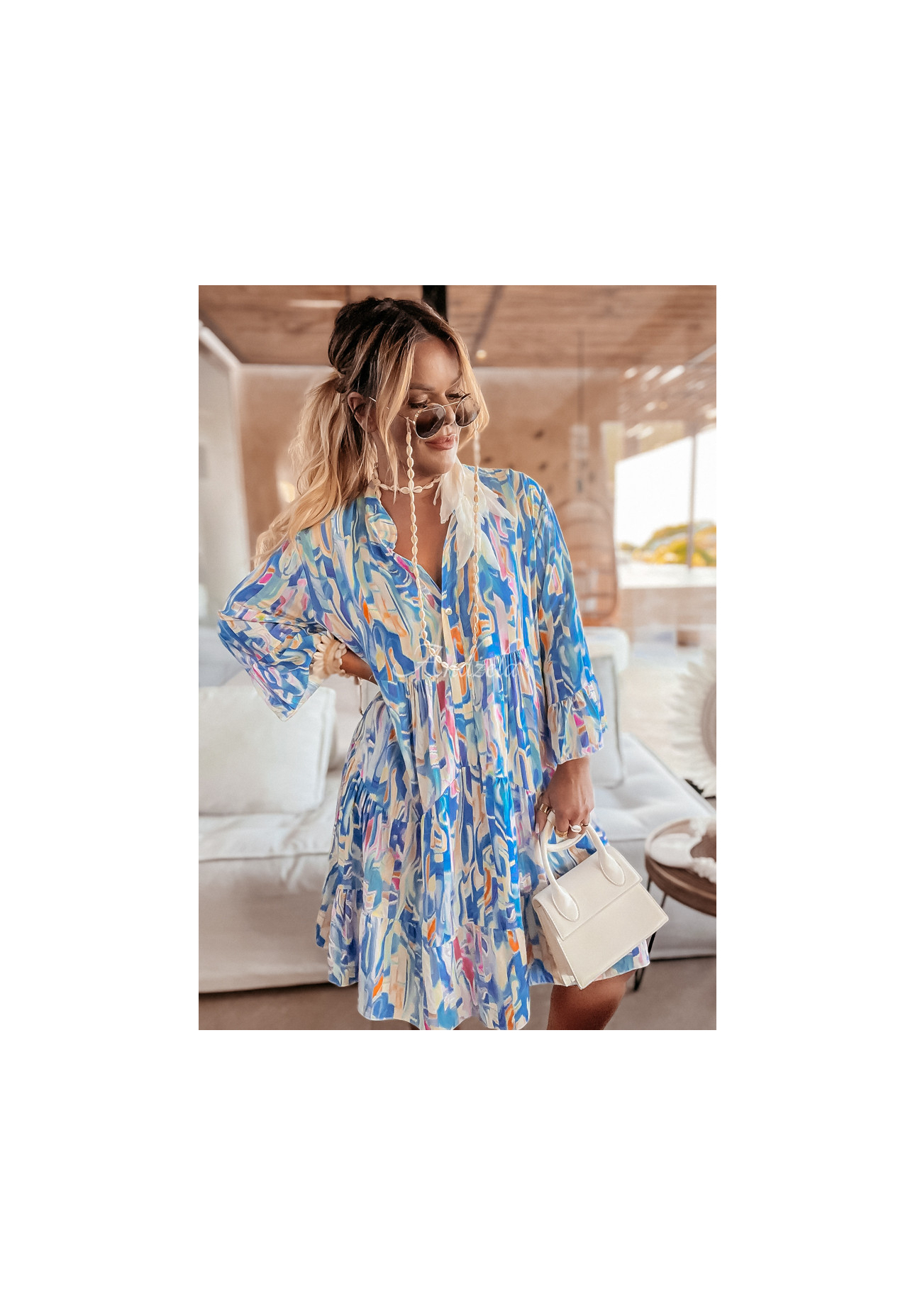 Rochie cu imprimeu Magnala Flow