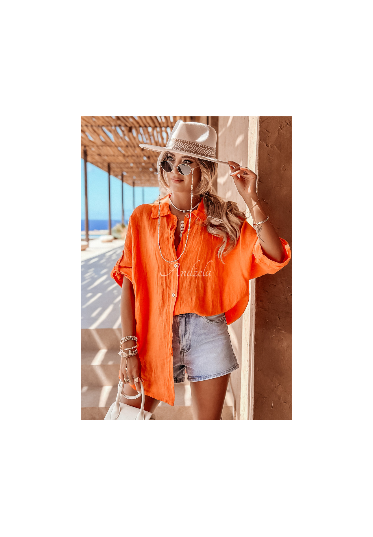 Cămașă din in Summery Essentials