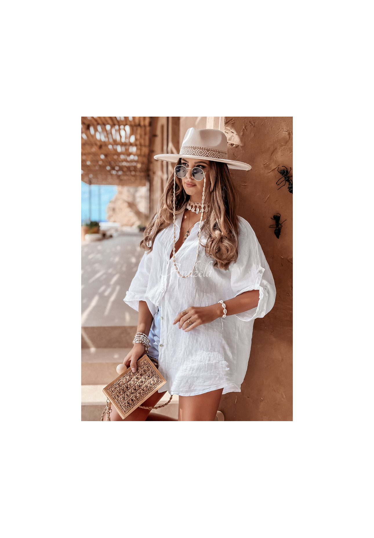 Cămașă din in Summery Essentials