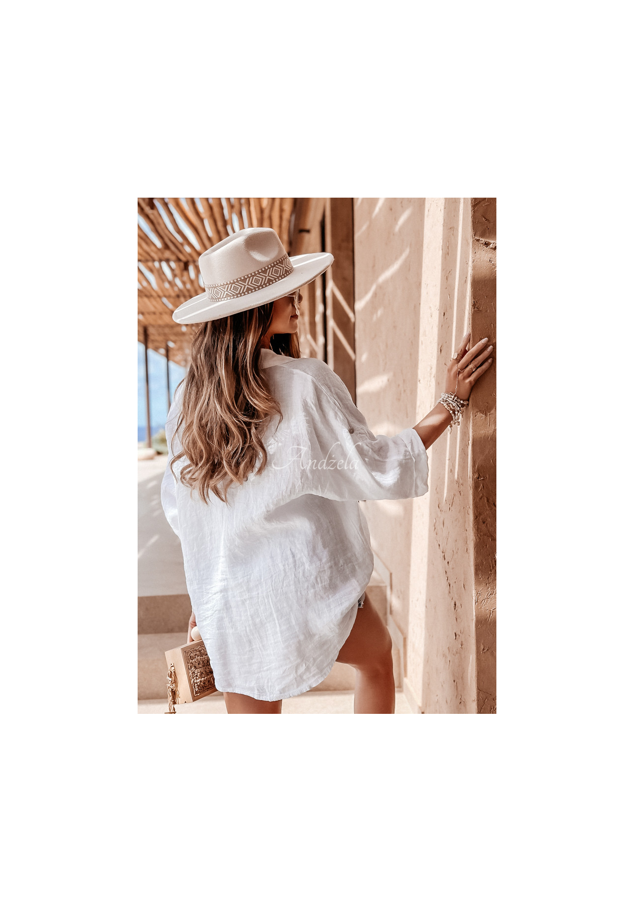 Cămașă din in Summery Essentials