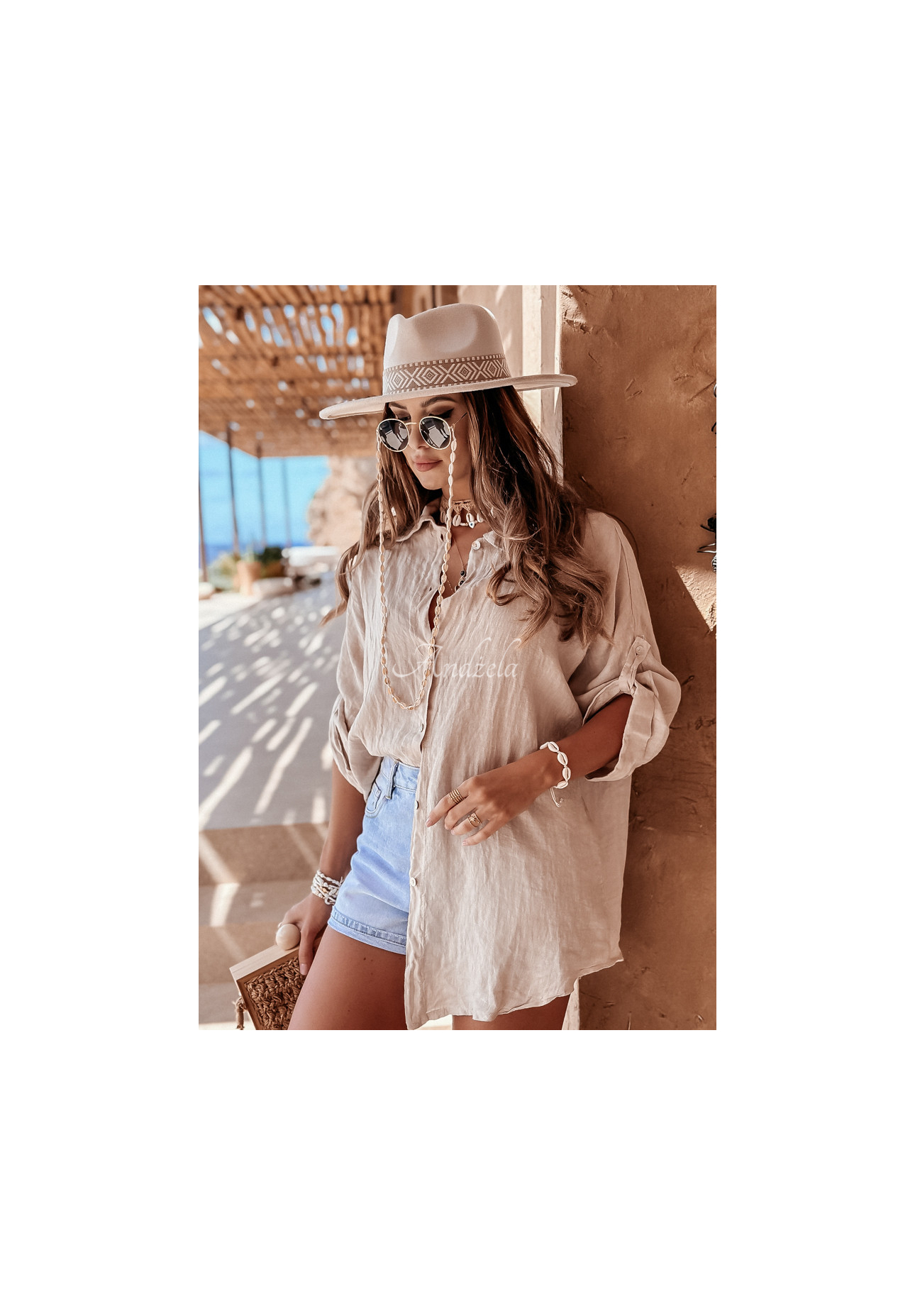 Cămașă din in Summery Essentials