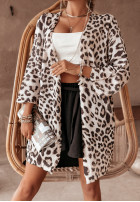 Ușor Cardigan Wild Thing w zwierzęcy print