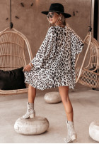 Ușor Cardigan Wild Thing w zwierzęcy print
