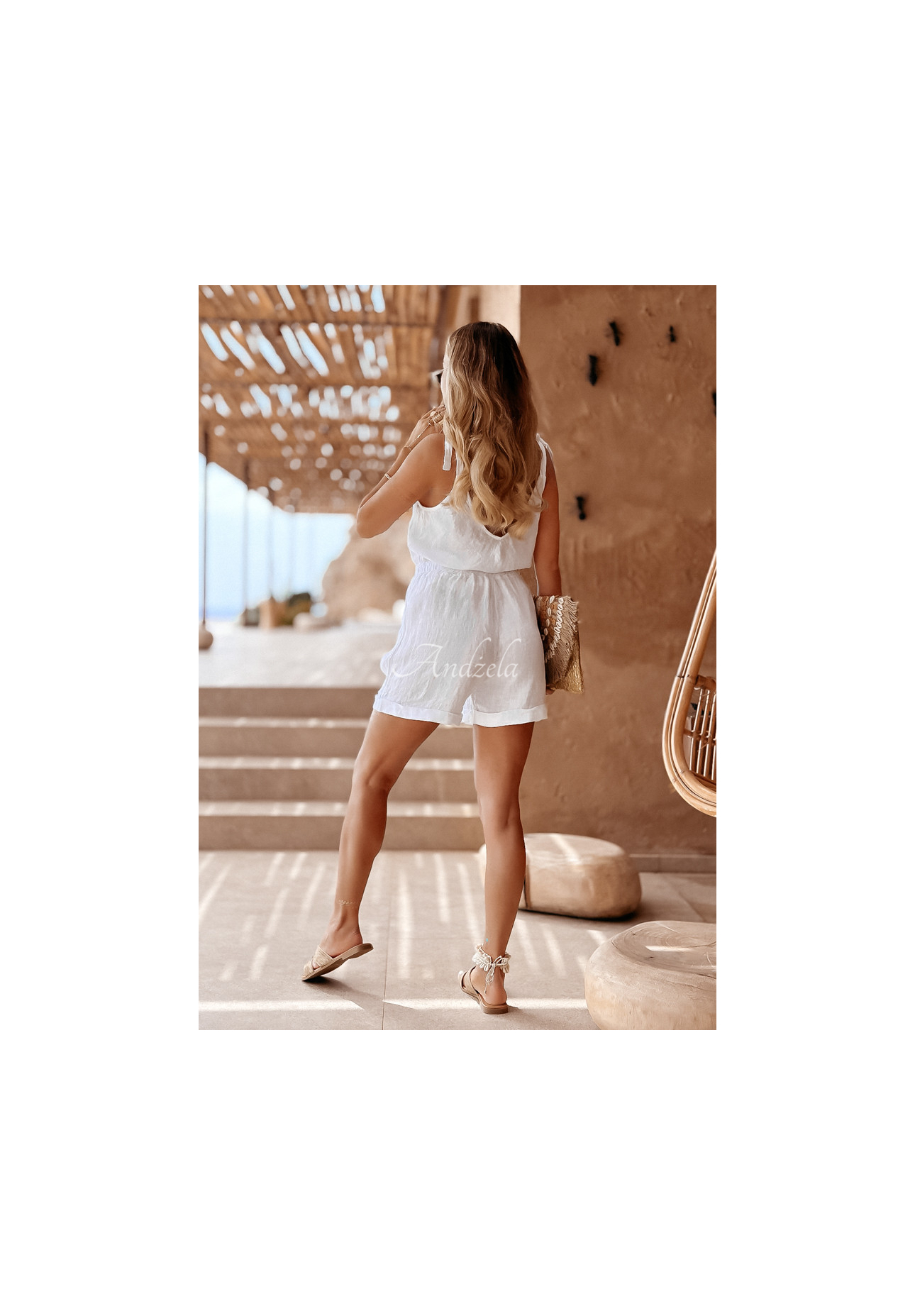 Pantaloni scurți din in Summery Essentials