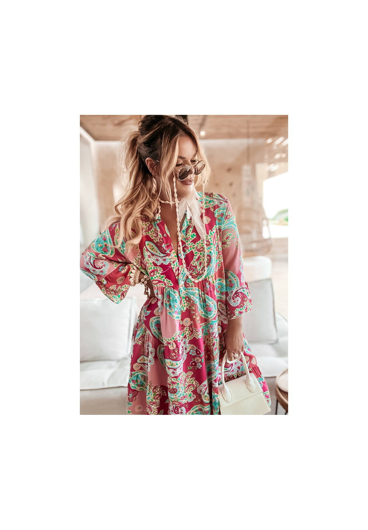 Wzorzysta Rochie Magnala Aria