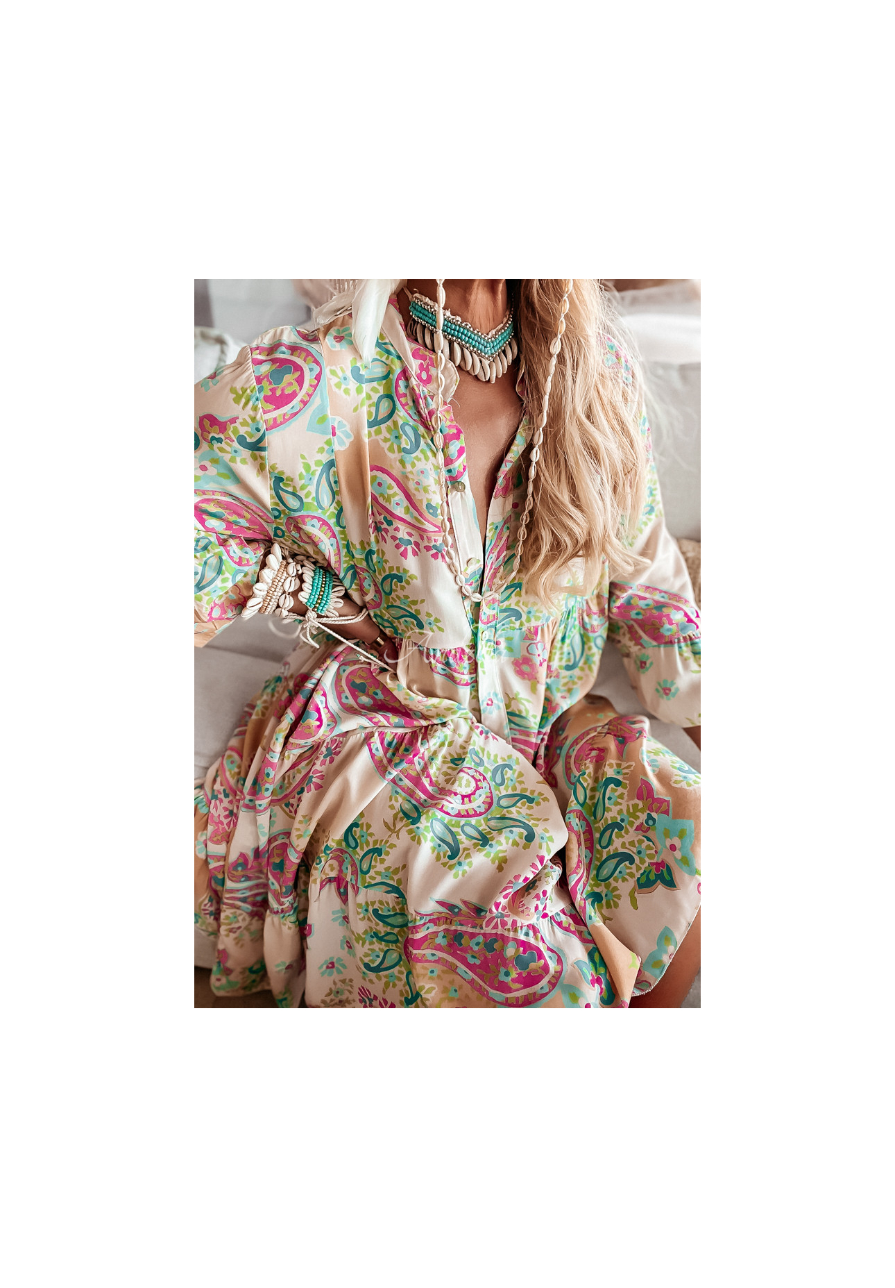 Wzorzysta Rochie Magnala Aria