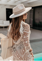 Koronkowa Bluză boho Saltwater bej