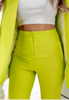 Eleganckie Pantaloni Trendsetter lime