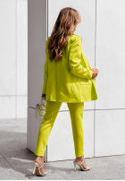 Eleganckie Pantaloni Trendsetter lime