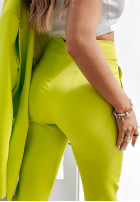 Eleganckie Pantaloni Trendsetter lime