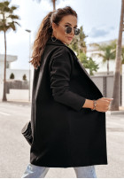 Palton  oversize Trendy Times negru