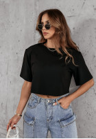 Krótki Tricou Chicky-Chick negru