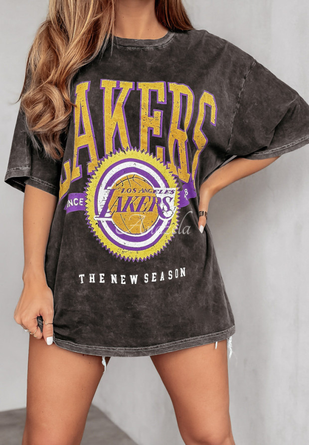 Tricou Lakers cu print