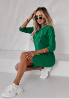 Rochie  Tunica   z kieszeniami Stay Real verde