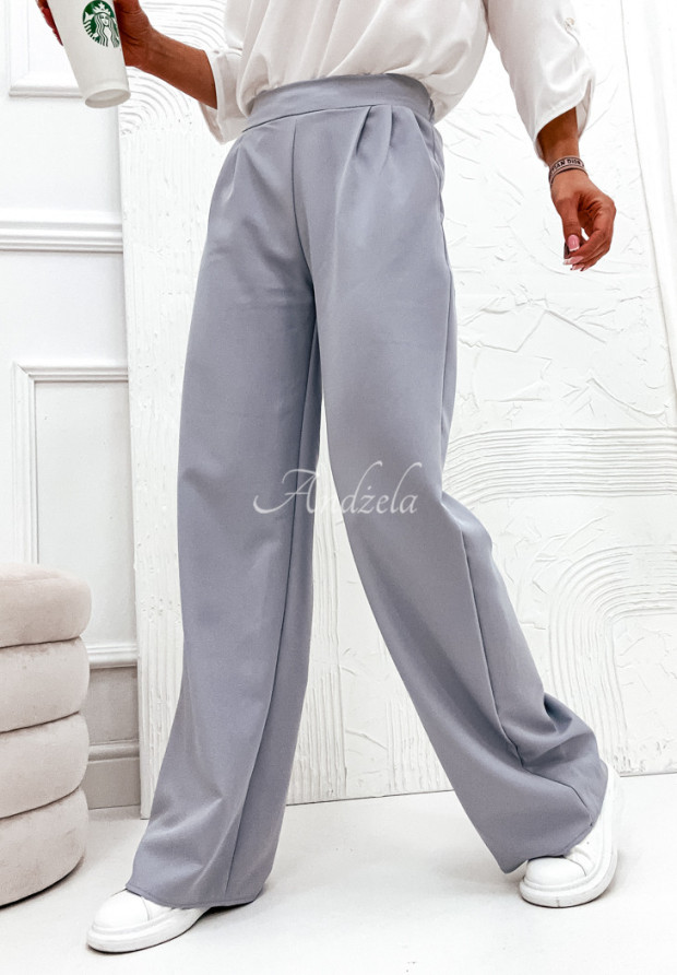 Pantaloni eleganți wide leg Glamour Flow