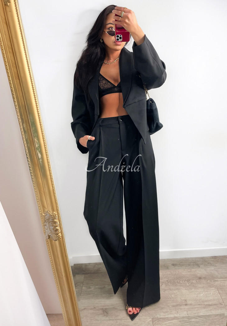 Pantaloni eleganți wide leg La Milla Be Bold