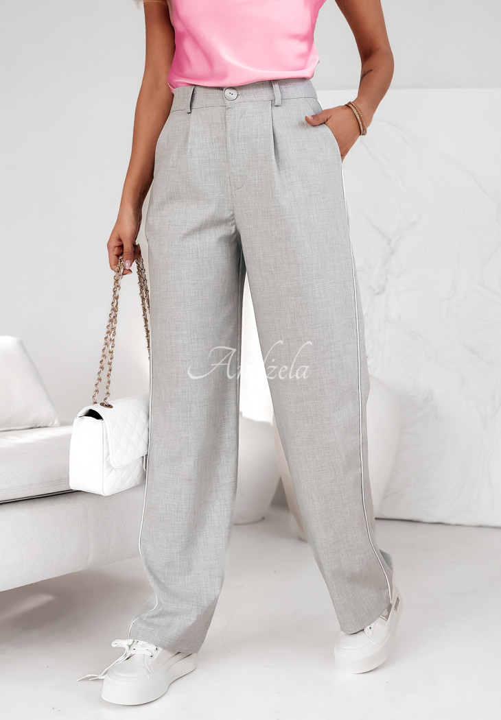 Pantaloni din material wide leg Vistas