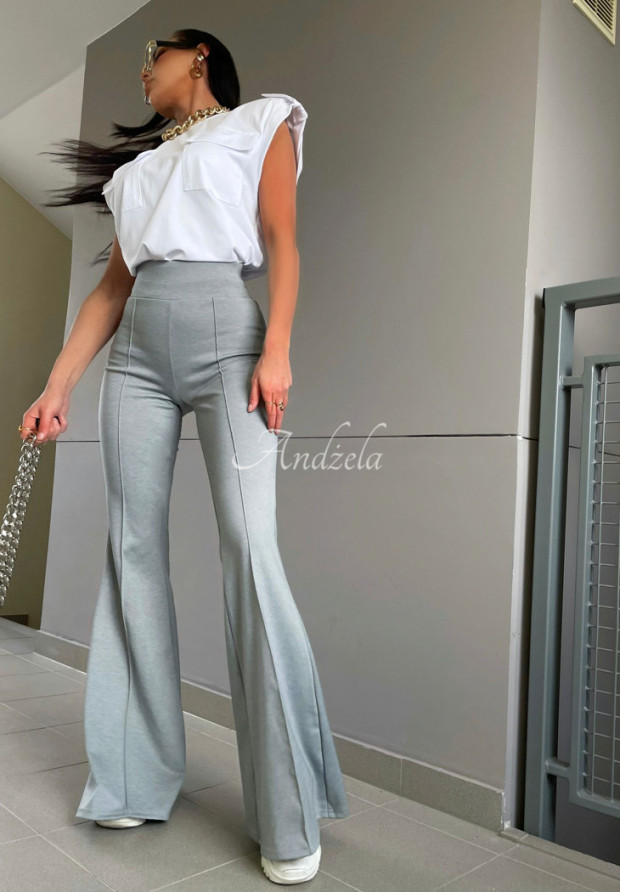 Pantaloni din material La Milla Perfection model evazat