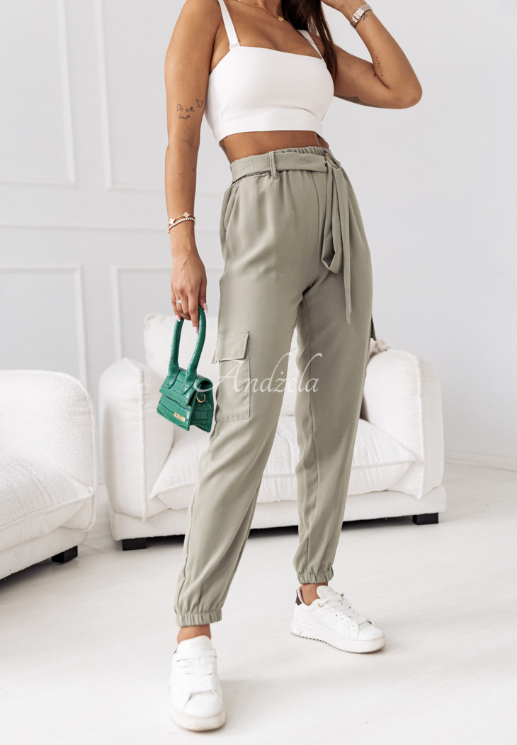 Pantaloni de jogging Anthea cu buzunare