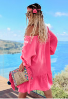 Muślinowa Rochie oversize Aloha Beaches roz
