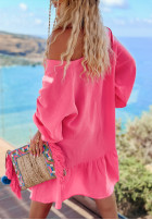 Muślinowa Rochie oversize Aloha Beaches roz