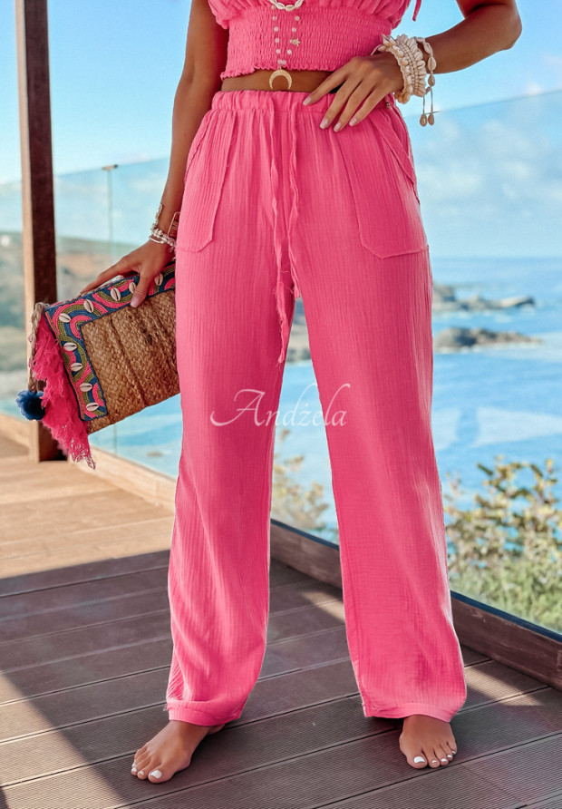 Pantaloni din muselină Aloha Beaches