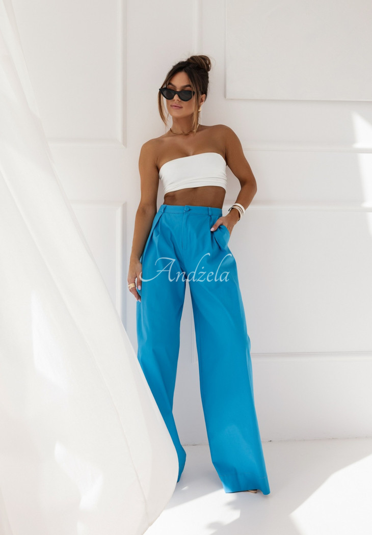 Pantaloni eleganți wide leg Cocomore Charming Personality