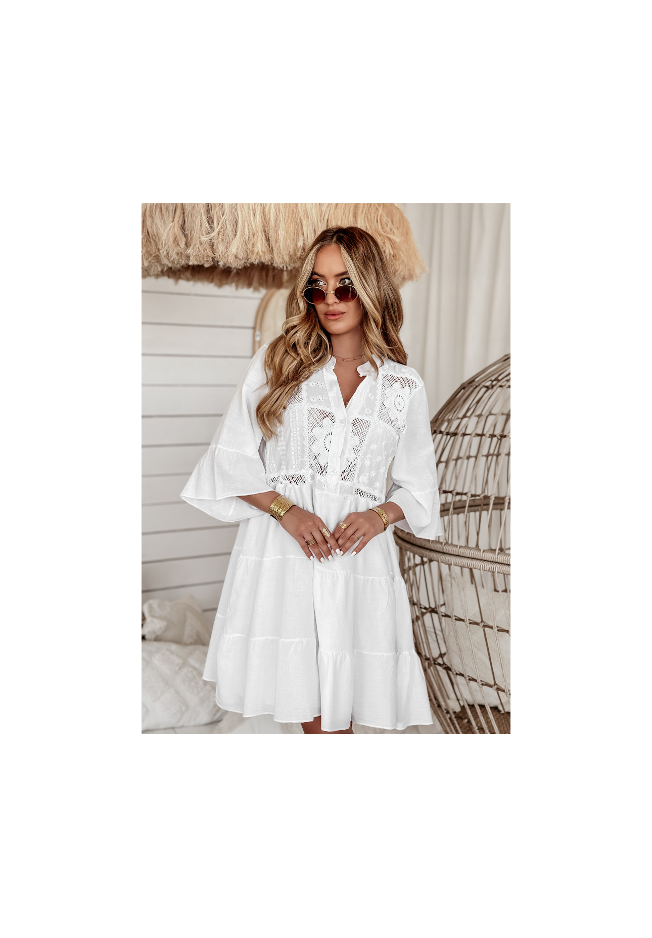 Rochie ajurată boho Vacay Ready