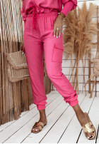 Compleu Cămașă i din material textil Pantaloni Dias Dorados roz