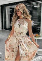 Kwiecista Rochie maxi Summer Like This bej