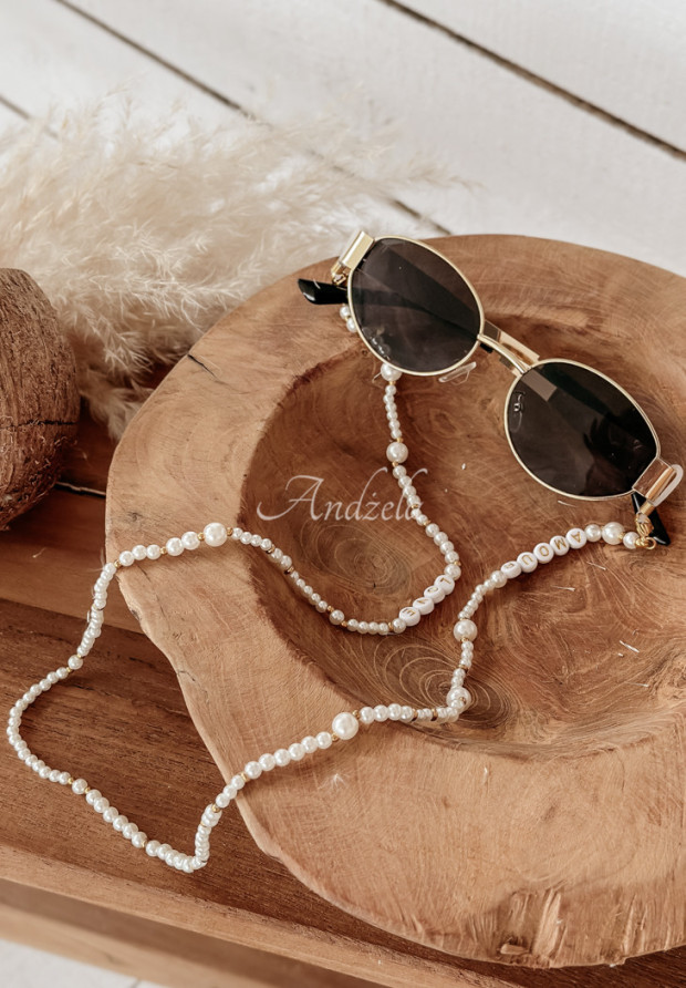 Lănțișor pentru ochelari Pearly Amour cu perle