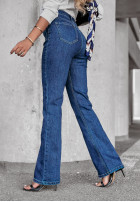 Pantaloni din denim Your Reminder ciemnoniebieskie