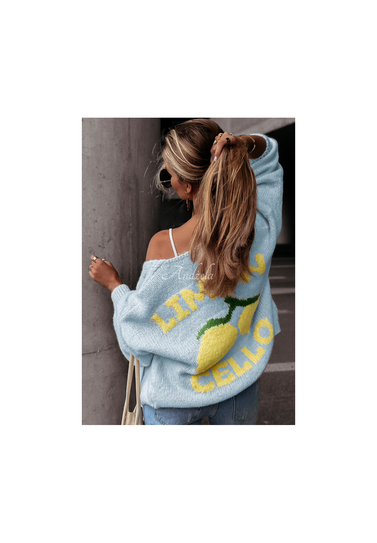 Cardigan cu lămâi Limoncello