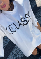 Tricou z nadrukiem La Milla Classy Alb