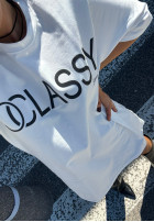 Tricou z nadrukiem La Milla Classy Alb