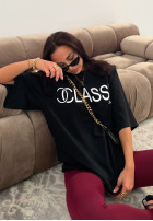 Tricou z nadrukiem La Milla Classy negru